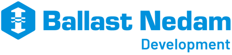 05 BallastNedam Development Logo RGB Blue Transparant