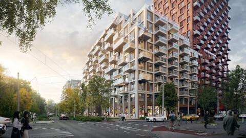 Herontwikkeling soza woningen openbare ruimte visualisatie