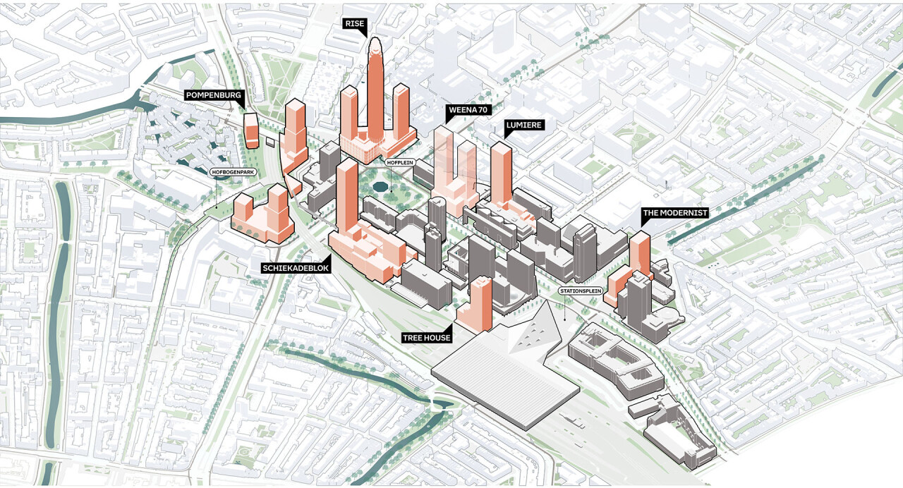 Rotterdam central district web